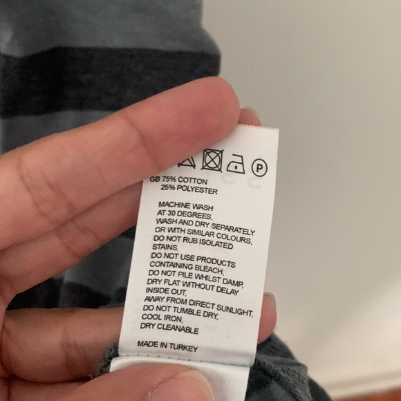 Reiss Men’s Striped T-Shirt - Picture 4 of 6